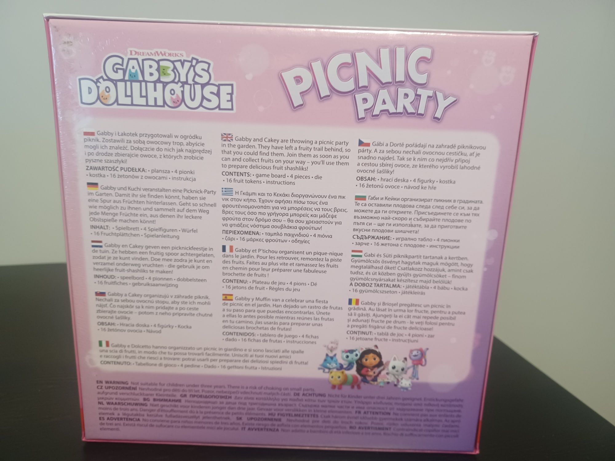 Nowe Koci domek Gabi lego 10787 i gra picnic party +4