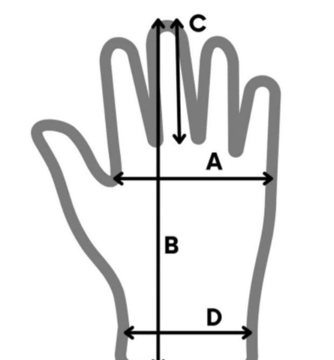 Rękawiczki rowerowe na pół palca M