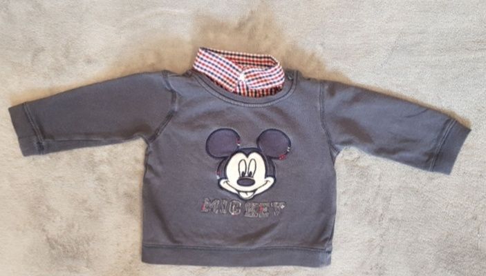 74 80 Bluza Mickey Mouse Myszka Miki George