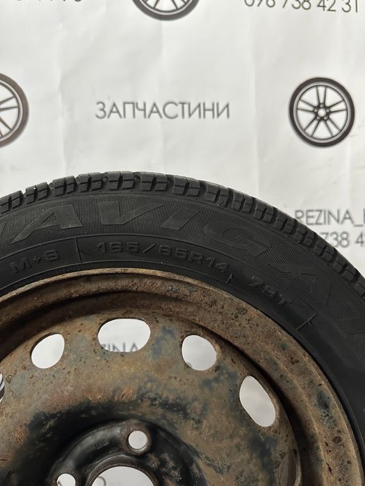 Колеса в зборі 165/65 R14 Debica (всесезонні),диски 4х100 R14