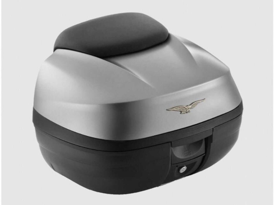 Oryginalny Kufer Centralny 37L Moto Guzzi V100 Stelvio Nowy Model OEM.