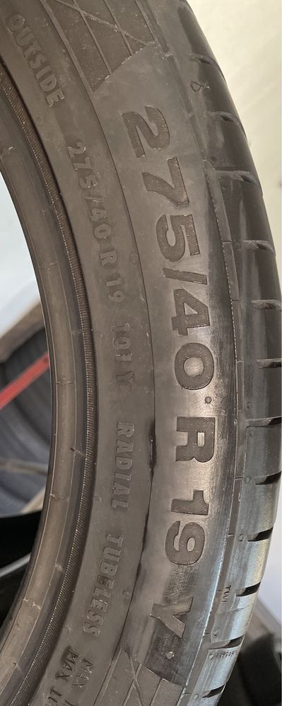 Opony Continental ContiSportContact 5 MO Letnie 275/40R19 Adax Koźle