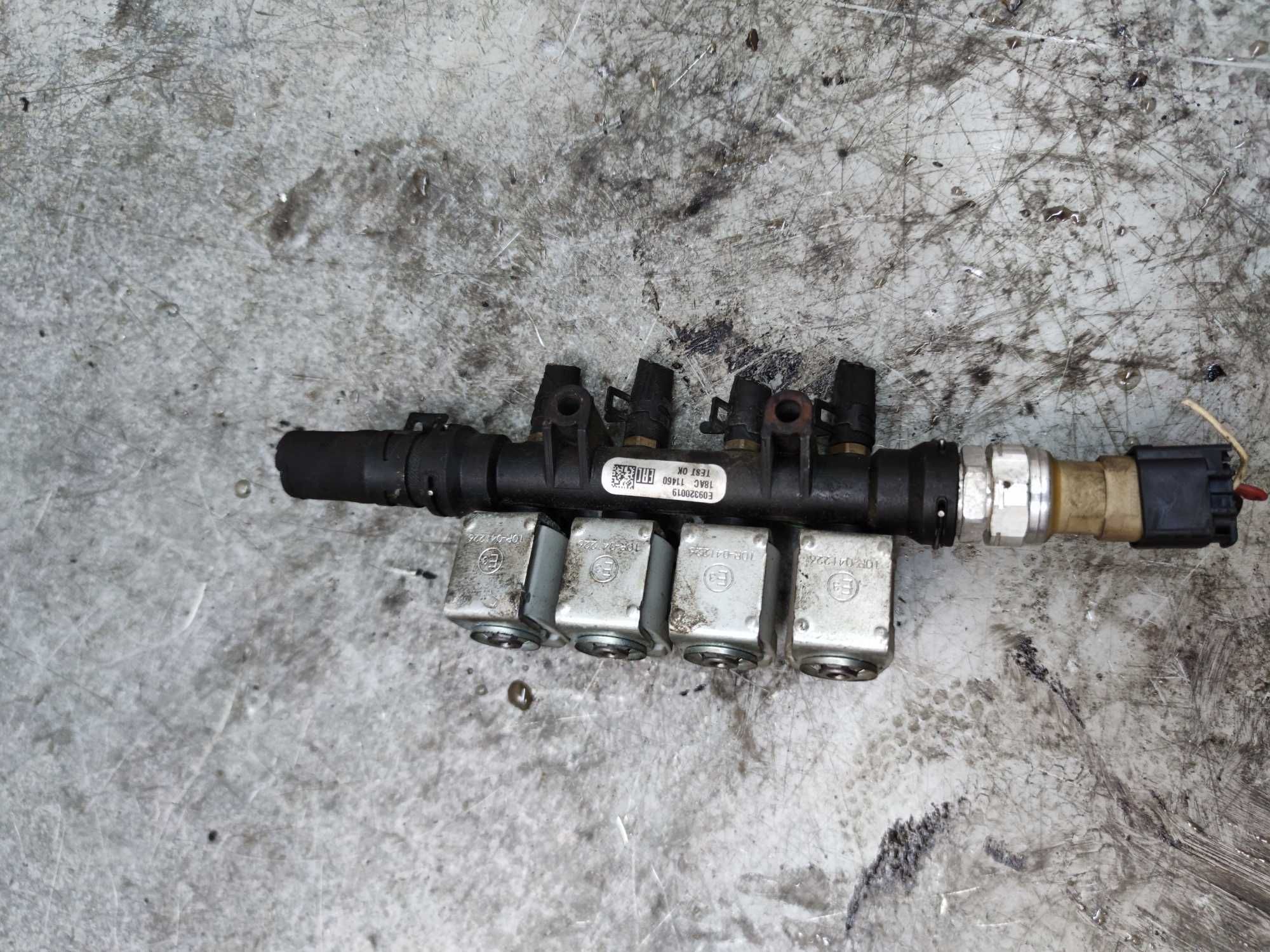 Listwa Wtryskowa Wtryskiwacze LPG 4 Cyl