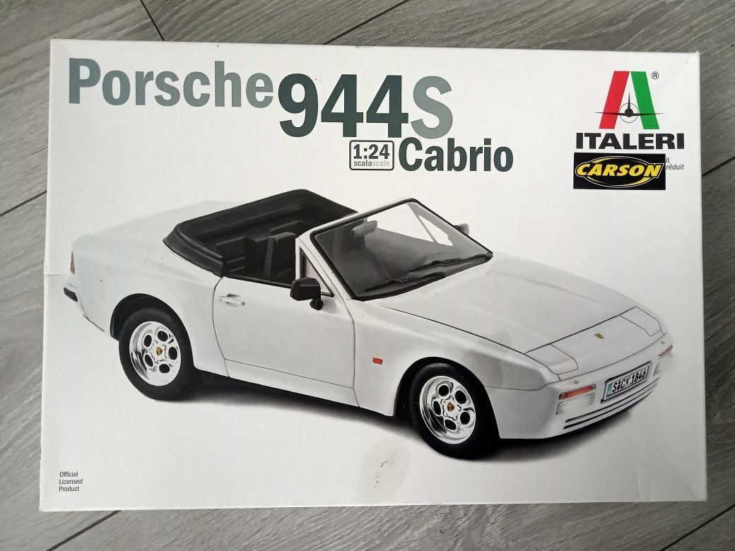 Model Porsche 944 S Cabrio - ITALERI 1:24 - UNIKAT MODEL