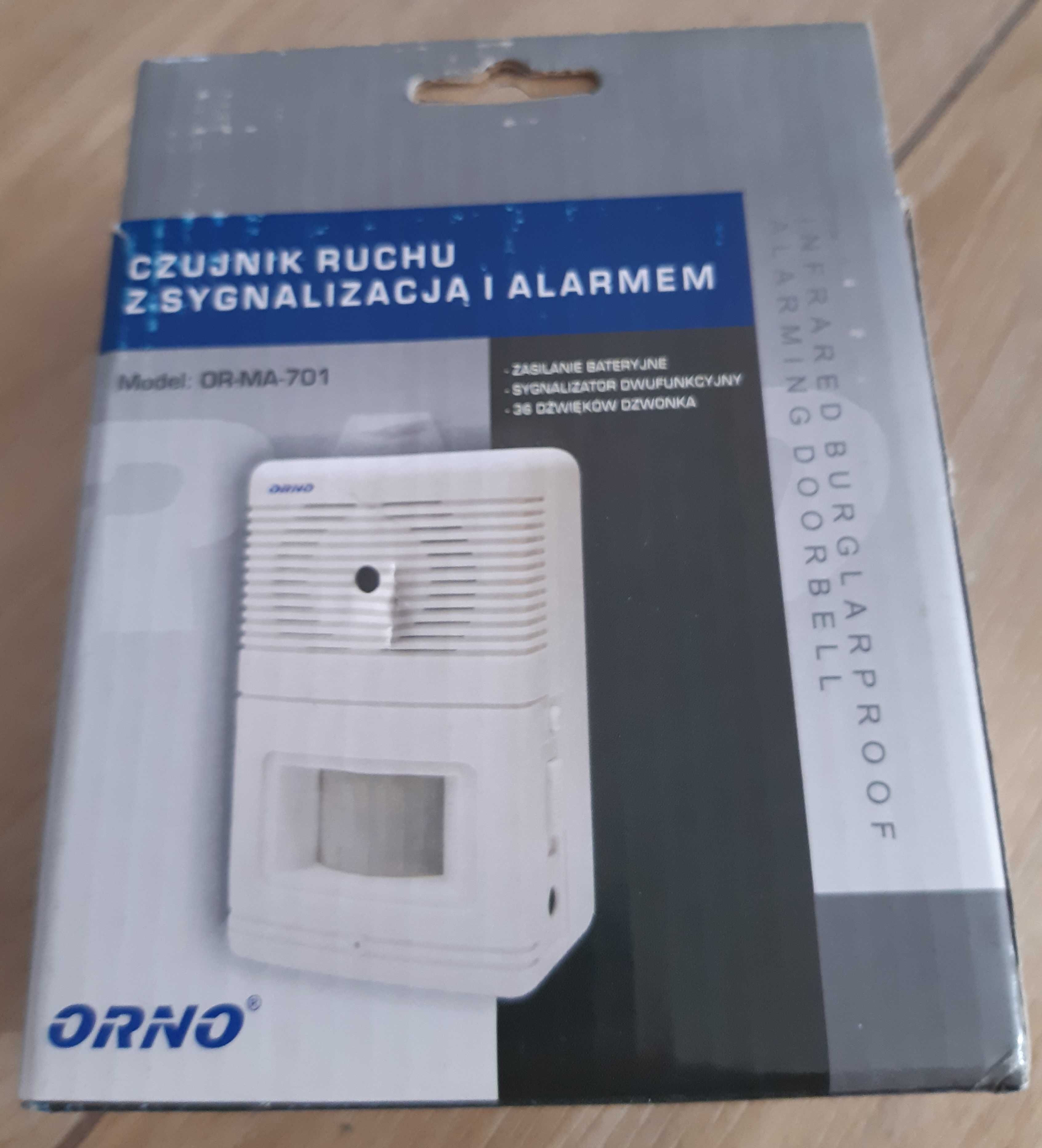 ORNO Czujka Ruchu Alarmowa Sygnalizacji I Alarmem