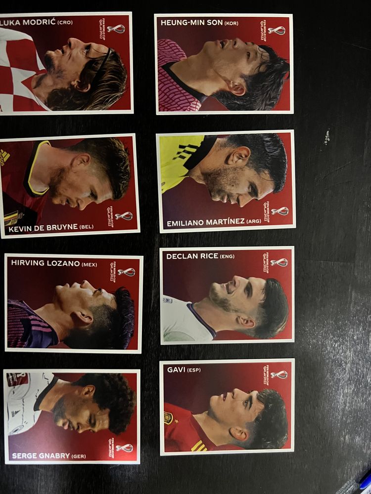 Cromos Coca-Cola Mundial do Qatar.