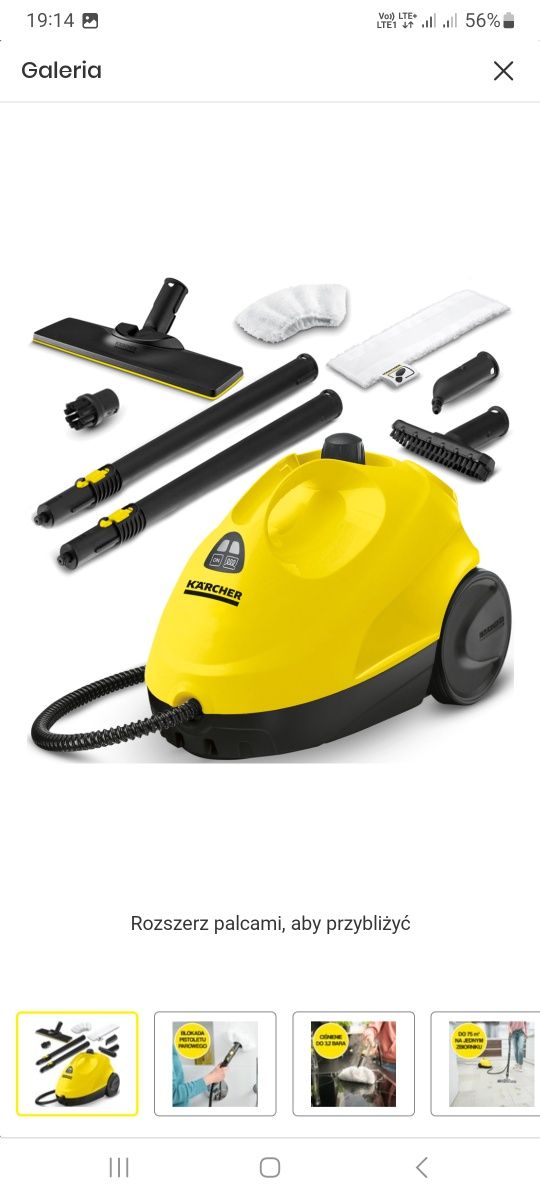 Myjka parowa Karcher sc2