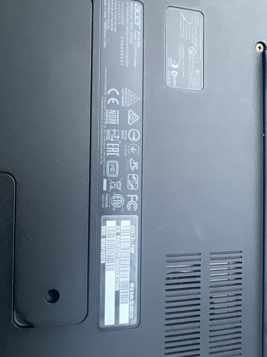 Acer aspire 3 A315-31 na częsci