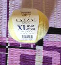 Нитки пряжа для в'язання Gazzal «Baby Wool, 50г