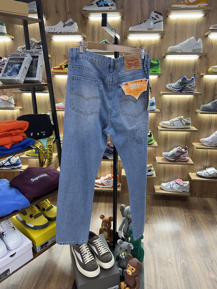 Джинси Slim Fit STUSSY x Levis Blue