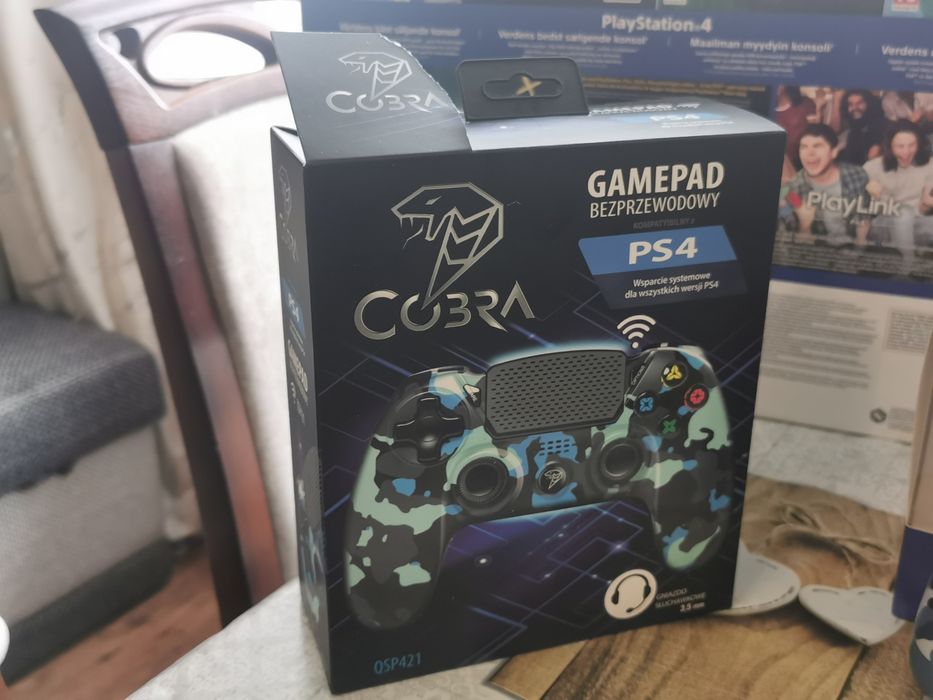 PlayStation 4 dysk Ssd 4 T dwa pady gry mega sprzęt