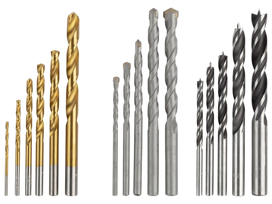 ОРИГИНАЛ набір свердл с Германии Parkside 16шт/сверл/набор/комплект