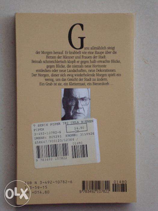 Livro de bolso, em alemão, semi-novo