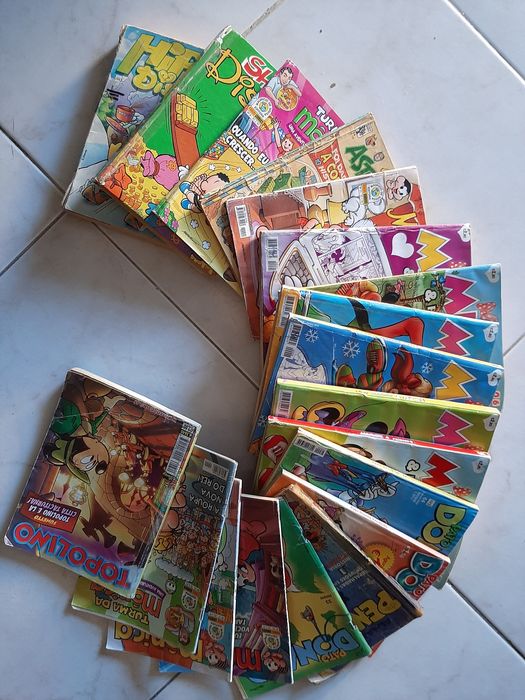 Banda desenhada ( vários )homem aranha / hulk / patinhas / minnie