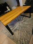 stolik kawowy dębowy loft 116x65x54wys