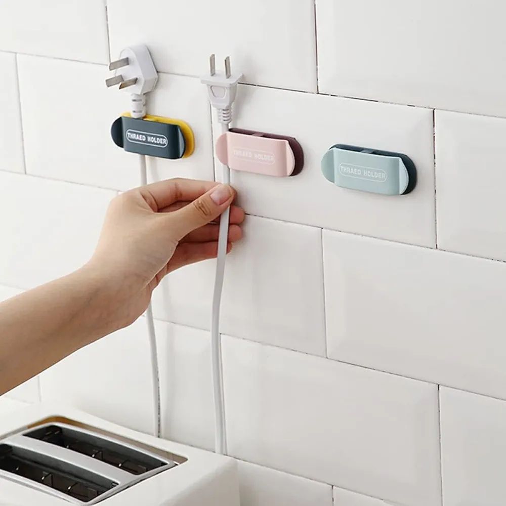 Klips haczyk organizer do kabli 12 szt N251