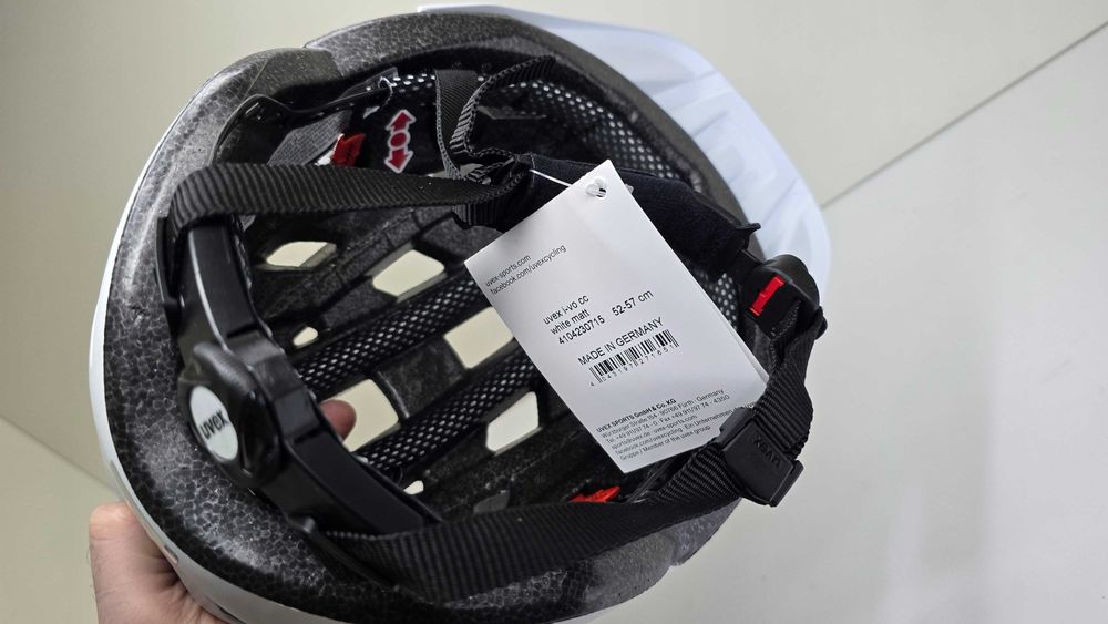 Kask rowerowy mtb UVEX I-VO CC biały mat rozmiar 52-57cm