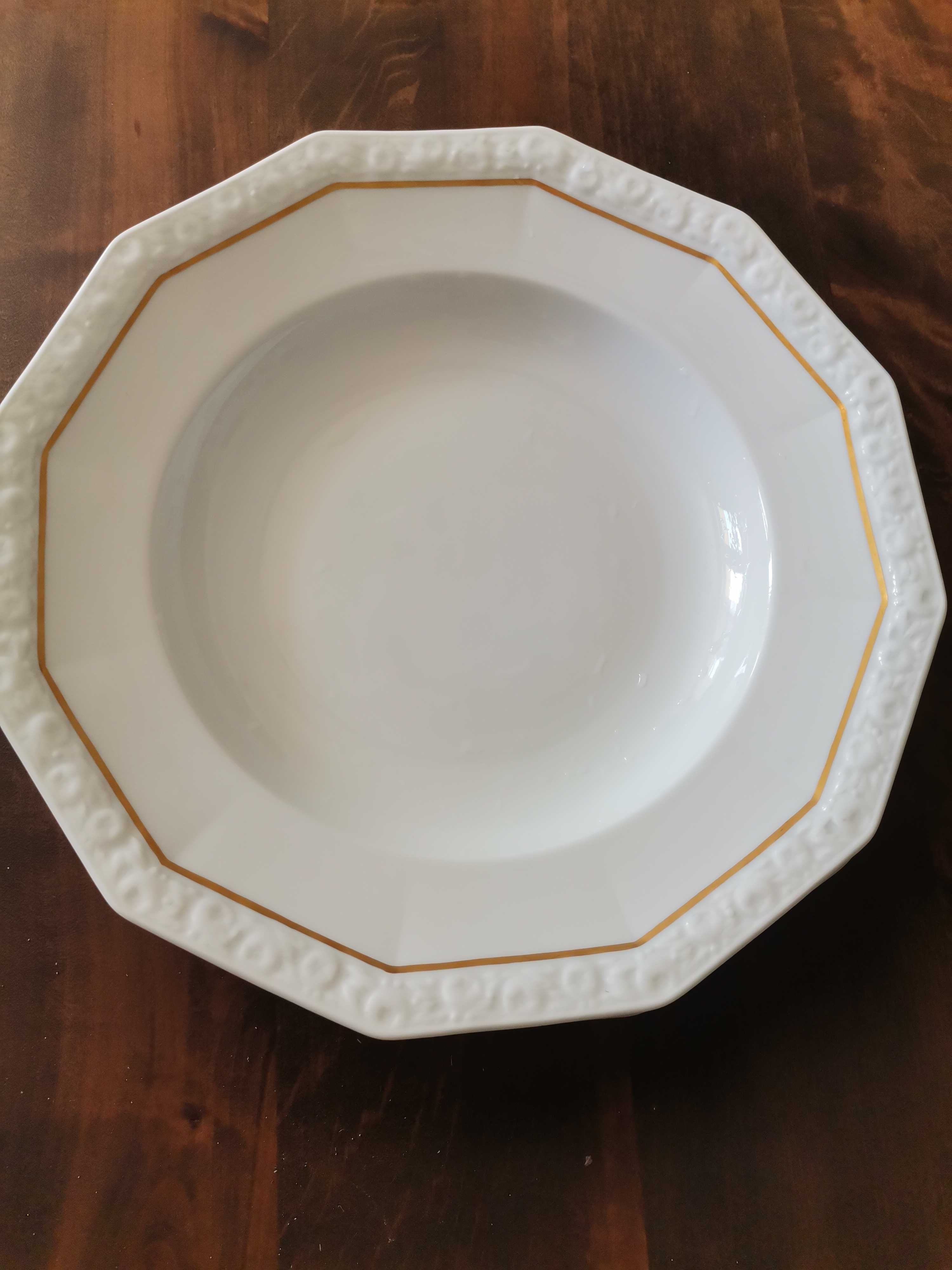 Rosenthal Maria Goldline przedwojenne 5 talerzy głębokie 1929