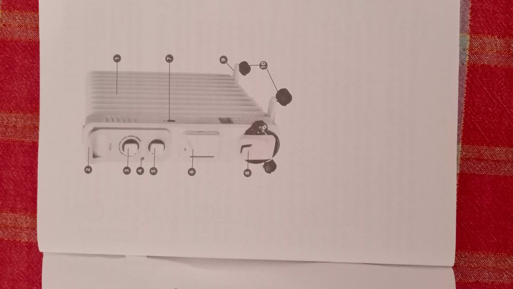 Radiator com banho de óleo