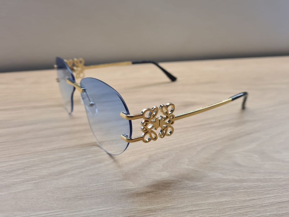 HIT Nowe Damskie Okulary Przeciwsłoneczne Polaryzacyjne UV400 Złote