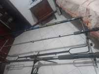 Canas de pesca com bateria