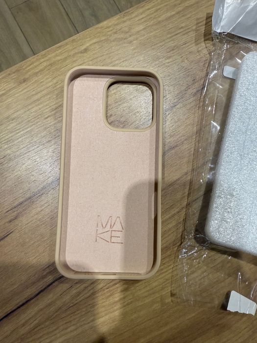 Чехол MakeFuture для Apple iPhone 16 Pro Silicone Desert Titanium