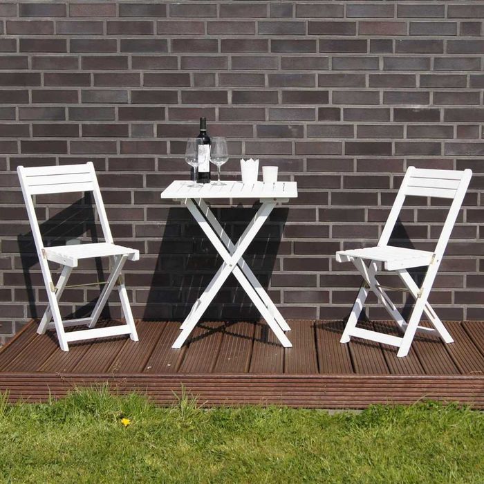 Stolik+2Krzesła do ogrodu, do bistro, na taras oraz balkon B1