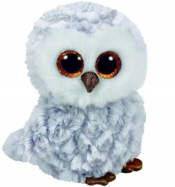 Beanie Boos Owlette - Biała Sowa 24cm, Ty