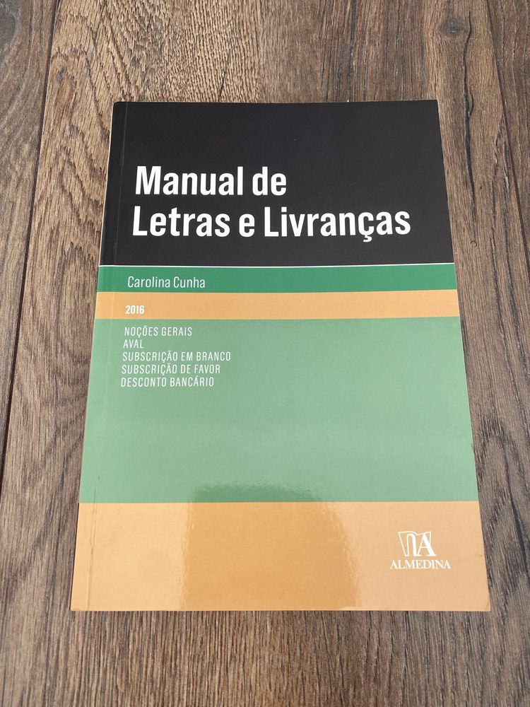 Manual de letras e livranças