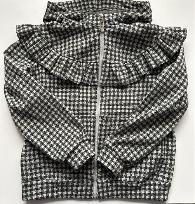 Теплий костюм трійка: кофтинка, штани, спідничка