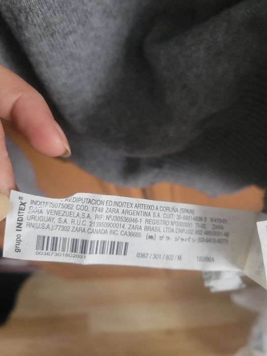 80% wełny Wełniany swetr kardigan zima