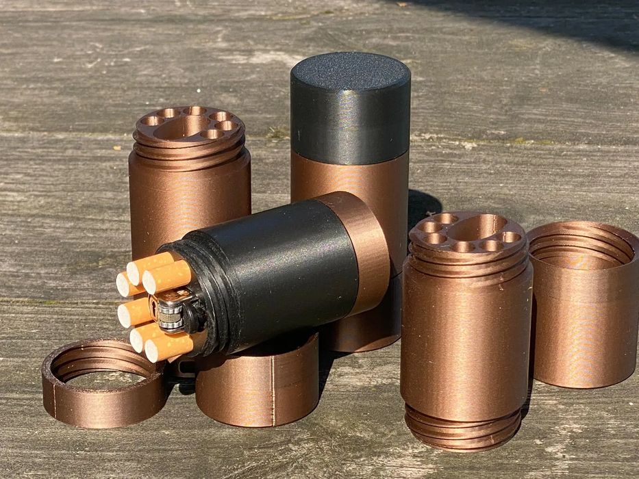 Caixa Cigarros com Isqueiro V4