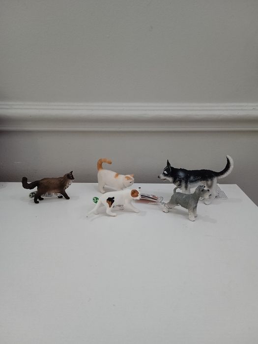 Figurki zwierząt Schleich i Collecta