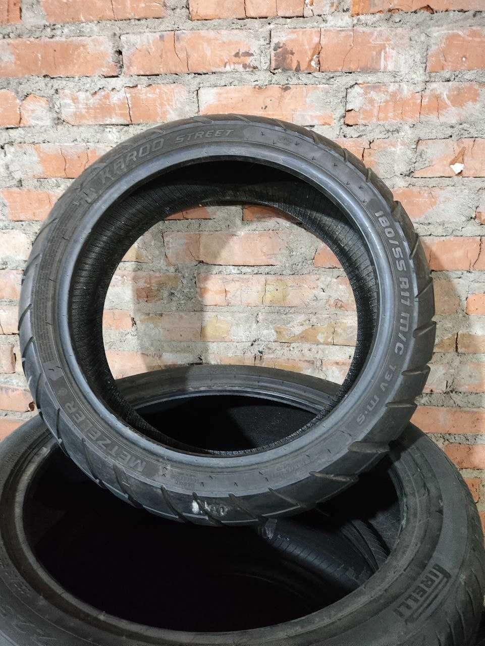 Мотошини 120/70 R17 + 180/55 R17 Metzeler KAROO STREET