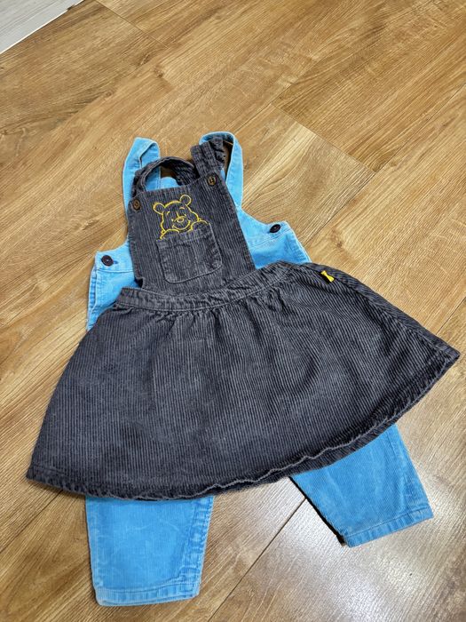 Вельветові комбінезони та сарафан, 74-86 розміри, H&M