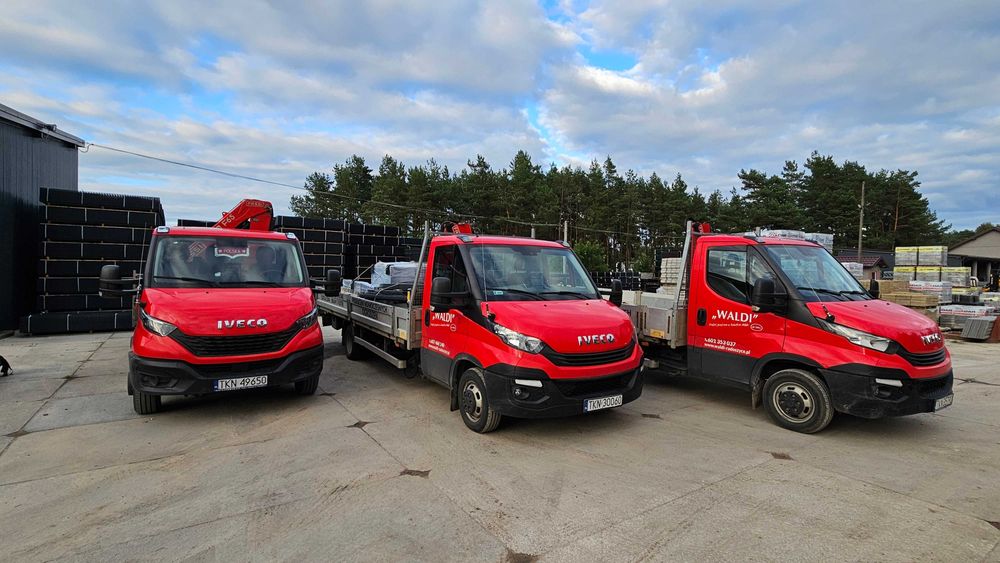 Płyta podmurówka pełna grafit - pod panel ogrodzenie / WALDI Radoszyce