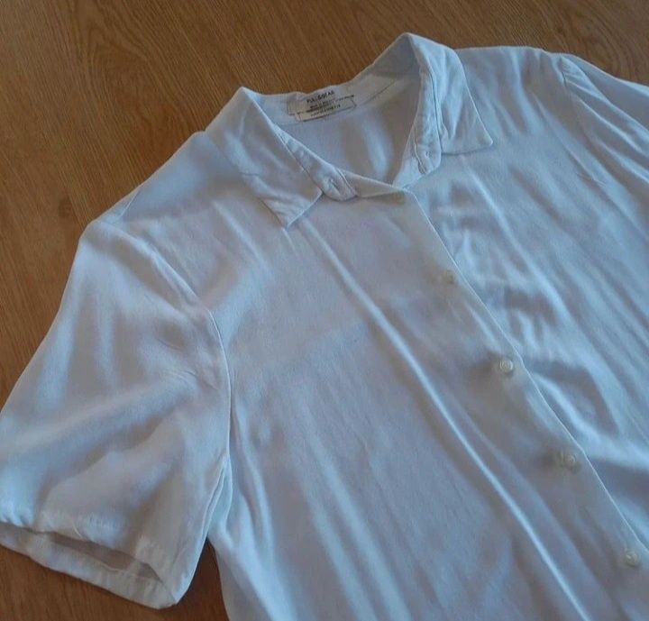 Camisa manga curta branca