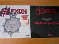 Płyty winylowe: SAXON - dobre metalowe granie - stare wydania