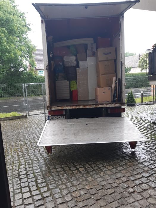 Bus z windą ! Transport od 50zł Przeprowadzki Wrocław od 100zł