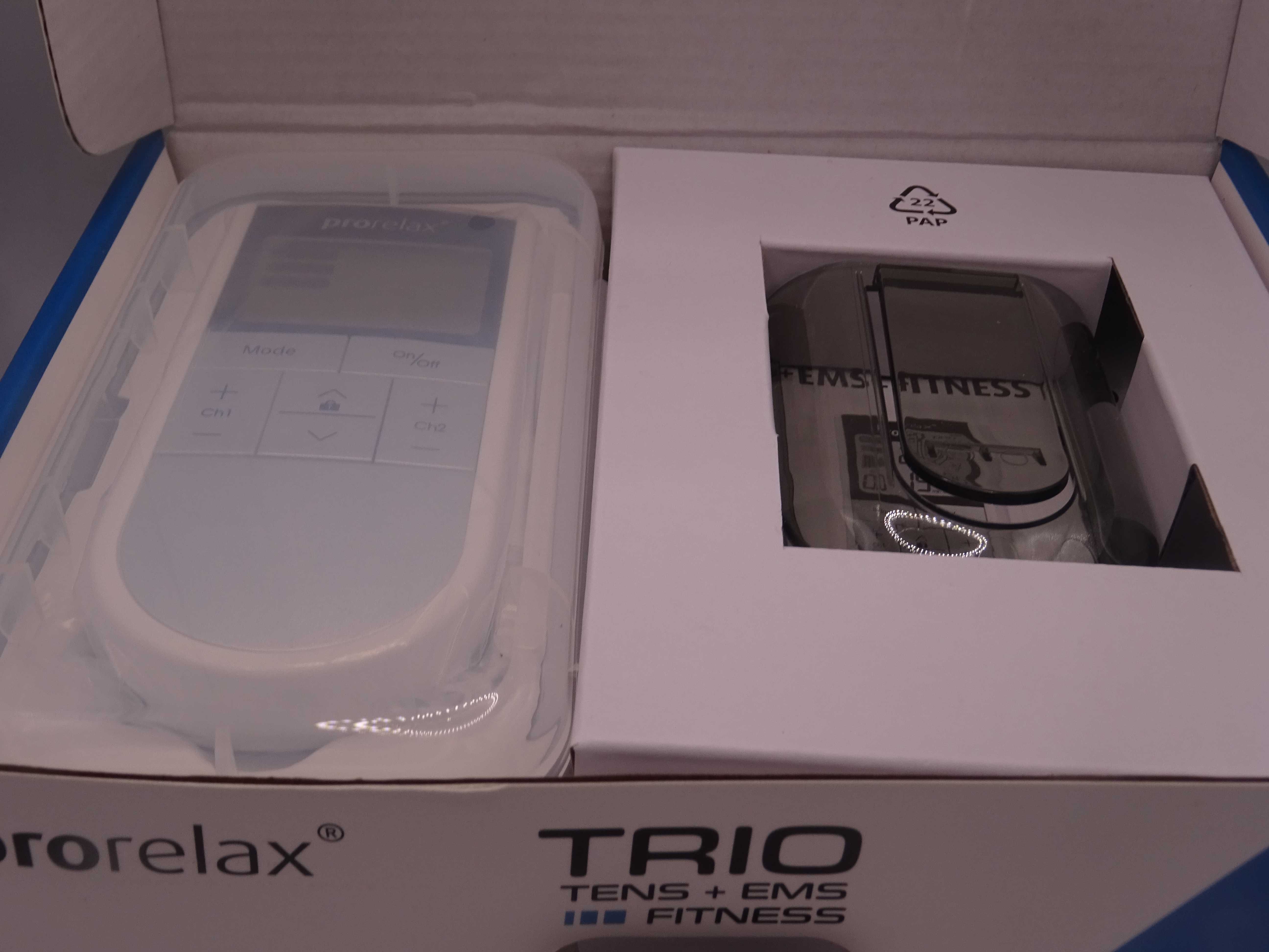 Elektrostymulator mięśni ProRelax TRIO rozmiar mniejszy niż XS
