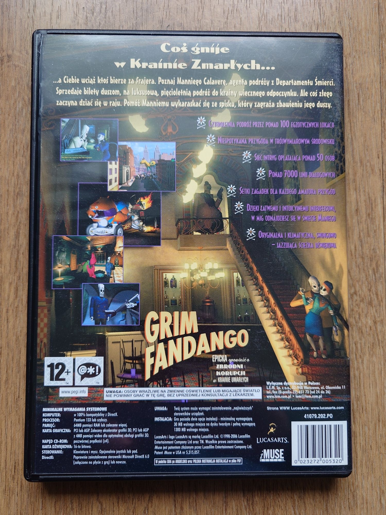 Grim Fandango PC