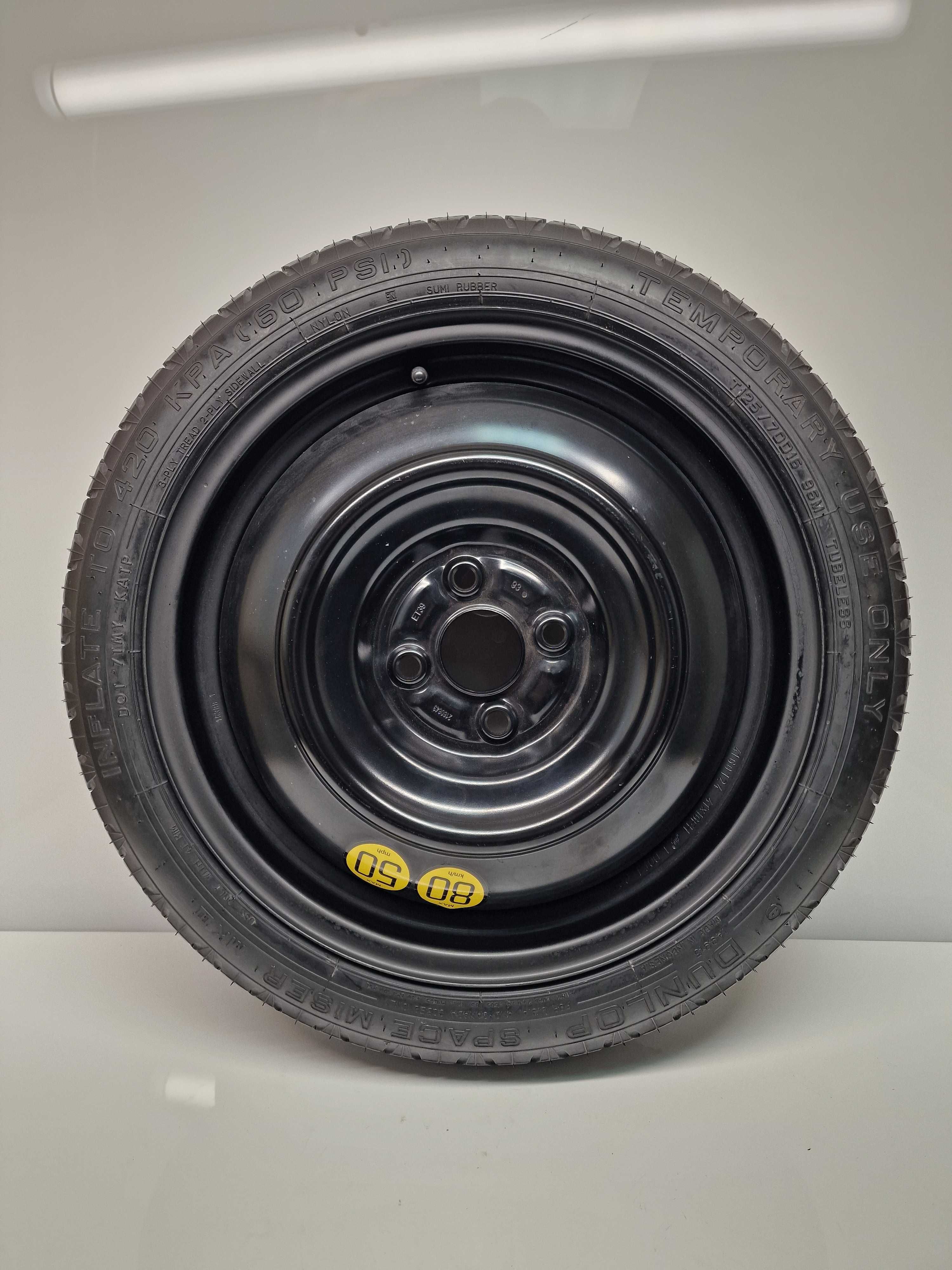 Koło dojazdowe + Zestaw RENAULT CLIO V 16"