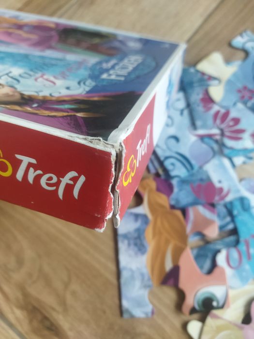 Duże puzzle maxi gigant kraina lodu frozen elsa 24 elementy trefl