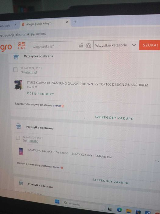 Smartfon Samsung S10e - zadbany, w komplecie nowe etui i szkło