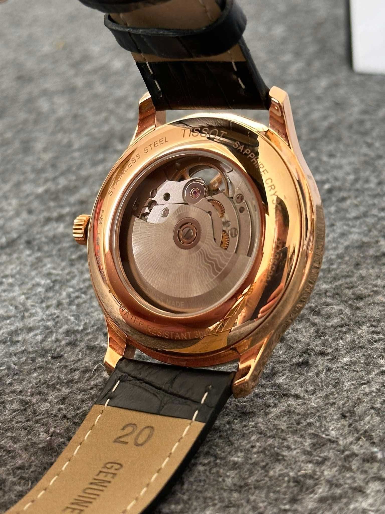 Zegarek męski Tissot Tradition Powermatic 80 Automatic Open Heart