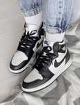 Jordan 1 Retro High Patent Black White