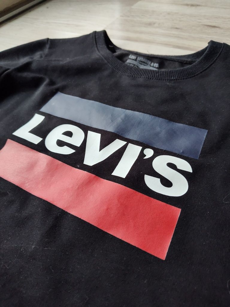 Levi's levis czarna bluza z logo Xs S