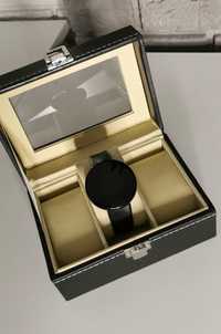 Zegarek Smartwatch smart opaska smart okrągła koperta czarny