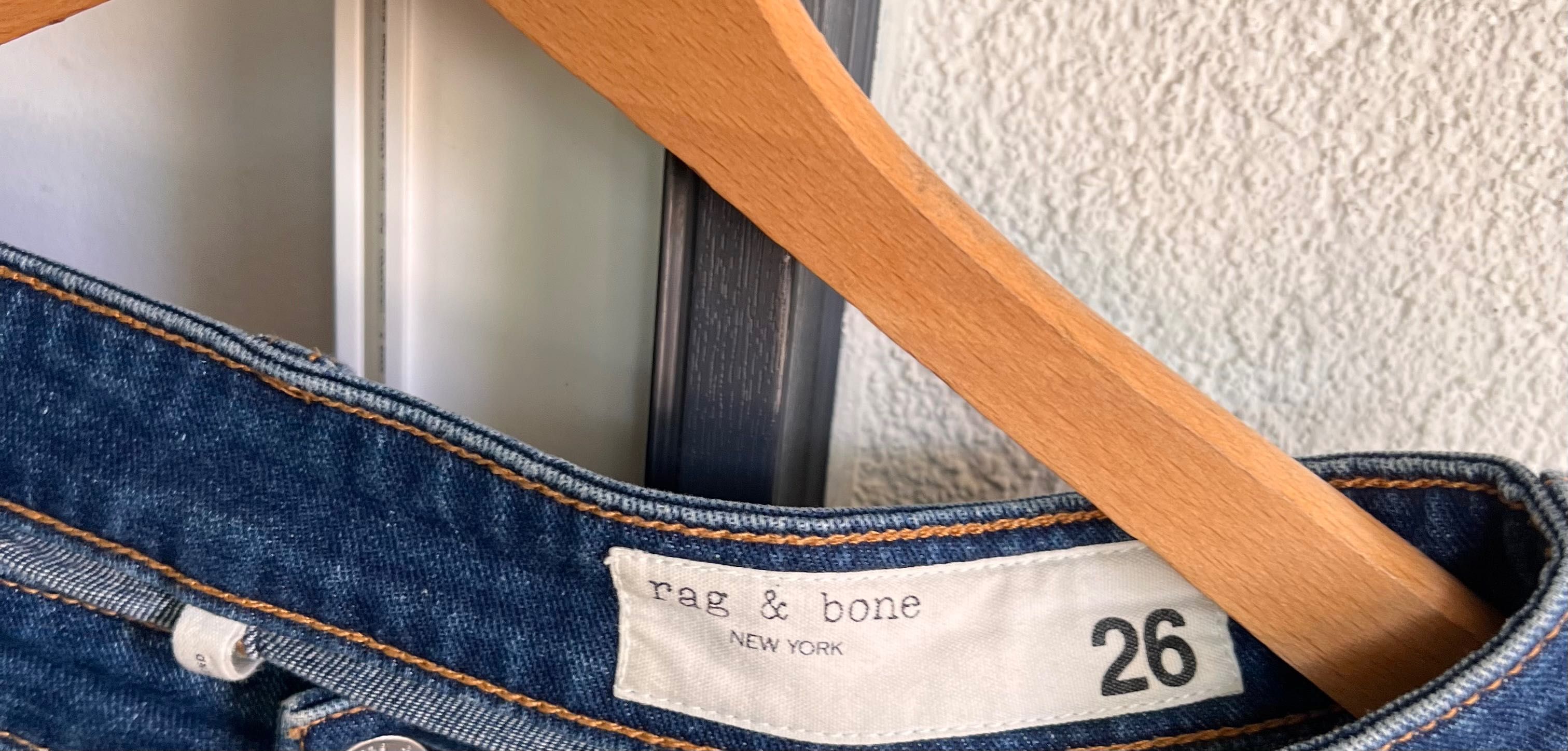 Spodnie jeansy damskie rag&bone 26