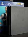 Ps4 1T slim + jogos + 1 comando